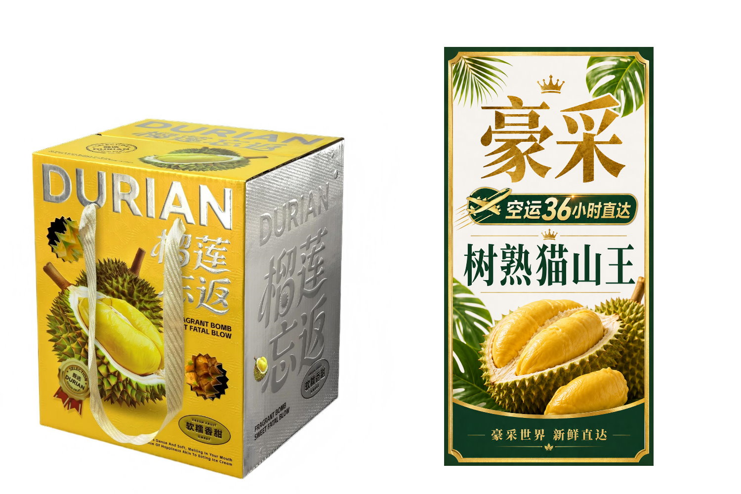 榴莲礼盒 猫山王